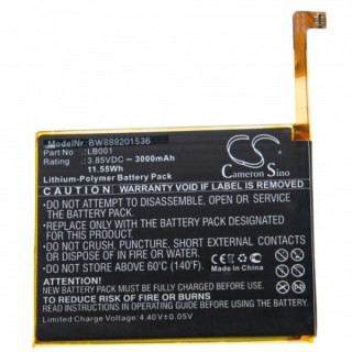 Bateria do Lenovo K320T, 3000 mAh