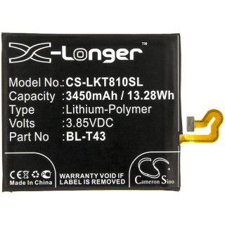 Bateria do LG G8S ThinQ / G810, BL-T43, 3450 mAh