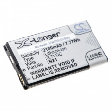Bateria do Blackberry Q10, 2100 mAh