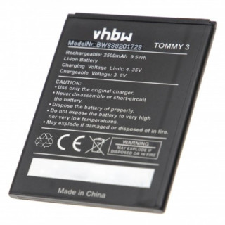 Bateria do Wiko Jerry 2 / Jerry 3 / Tommy 3, 2500 mAh