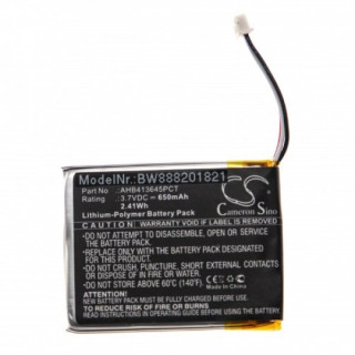 Bateria do Sennheisera PXC 550, 650 mAh