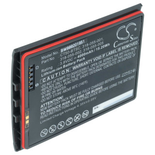 Bateria do Honeywell CT40 / Dolphin CT40, 318-055-001, 4000 mAh