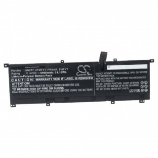 Bateria do Dell XPS 15 9575 / Precision 5530 2-in-1, 6500 mAh