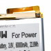 Bateria do Cubot Power, narzędzie w zestawie, 6000 mAh