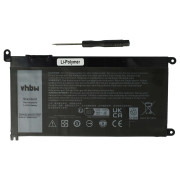 Bateria do Dell Inspiron 5378 / Latitude 3490, WDX0R, 3650 mAh Bateria do Dell Inspiron 5378 / Latitude 3490, WDX0R, 3650 mAh