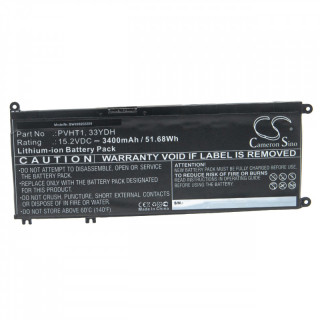 Bateria do Dell Inspiron 3579 / 5587 / 7588, 3400 mAh