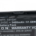 Bateria do Dell Inspiron 3579 / 5587 / 7588, 3400 mAh