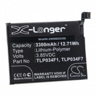 Bateria do Alcatela 3 (2019) / 3L (2019), 3300 mAh