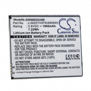 Bateria do ZTE Blade Vantage 2, 1900 mAh