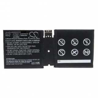 Bateria do Microsoft Surface Go 2 1927, 3500 mAh