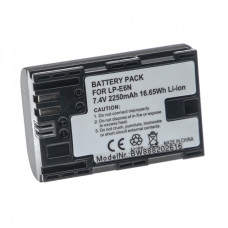 Bateria LP-E6 / LP-E6N do Canona EOS 5D Mark III / EOS 5D Mark II / EOS 7D, 2250 mAh