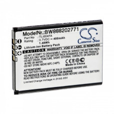 Bateria do Alcatel One Touch 1013X / 1035D / 1046D, 400 mAh Bateria do Alcatel One Touch 1013X / 1035D / 1046D, 400 mAh