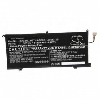 Bateria do HP Chromebook X360 14-DA / X360 14 G1, SY03XL, 5150 mAh