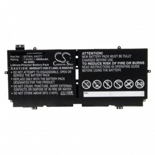 Bateria do Dell XPS 13 7390, 6500 mAh