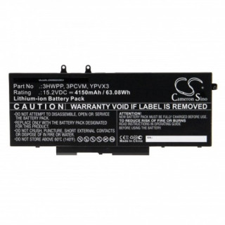 Bateria do Dell Latitude 14 5410 / Latitude 15 5510, 4150 mAh