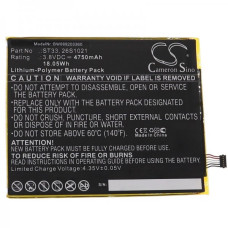 Bateria do Amazon Kindle Fire HD 8, 4750 mAh