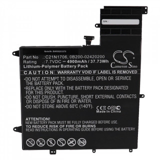 Bateria do Asus ZenBook Flip S UX370UA, C21N1706, 4900 mAh