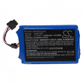 Bateria do gamepada Nintendo Wii U, WUP-003, 5200 mAh