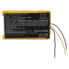 Bateria do SteelSeries Arctis 1 / Arctis 3 / Arctis 7, AEC503759, 1200 mAh