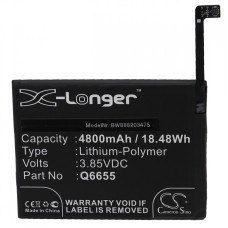 Bateria do HTC Desire 20 Pro, 4800 mAh