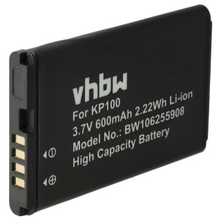 Bateria do LG GM205 / KP100 / KU380 / AX155 / AX585, 600 mAh