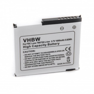 Bateria do Fujitsu Siemens Pocket Loox 700 / 710 / 720, 1600 mAh