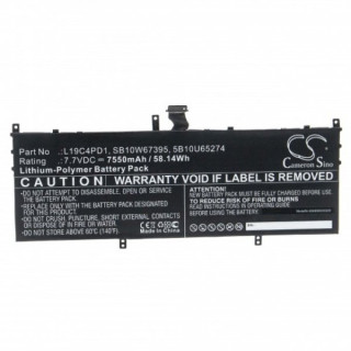 Bateria do Lenovo Yoga C640 13, 7550 mAh