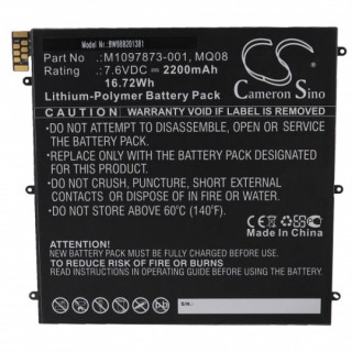 Bateria do Microsoft Surface Book 1938, 2200 mAh