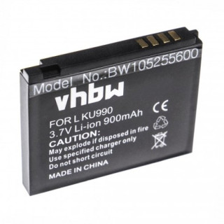 Bateria do LG KU990 / KC910 / KE990 / KM900, 900 mAh