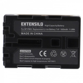Bateria NP-FM50 do Sony CCD-TRV106K / CCD-TRV108, 1600 mAh