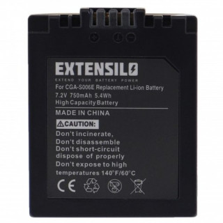 Bateria CGA-S006 / CGR-S006 do Panasonic Lumix FZ8 / FZ18 / FZ28 / FZ30 / FZ35, 750 mAh