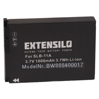 Bateria SLB-11A do Samsunga CL80 / TL240 / WB650, 1000 mAh Bateria SLB-11A do Samsunga CL80 / TL240 / WB650, 1000 mAh
