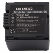 Bateria CGA-DU14 / CGA-DU21 do Panasonic NV-GS10 / PV-GS50 / VDR-M30, 2500 mAh