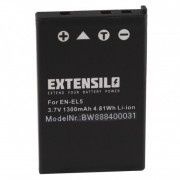 Bateria EN-EL5 do Nikona Coolpix 3700 / 4200 / 5200, 1300 mAh
