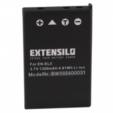 Bateria EN-EL5 do Nikona Coolpix 3700 / 4200 / 5200, 1300 mAh