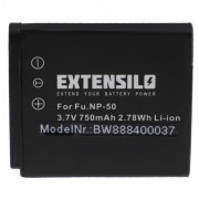 Bateria NP-50 do Fuji FinePix F500 / F600, 750 mAh