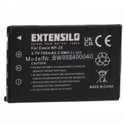Bateria NP-20 do Casio Exilim EX-M1 / EX-Z3 / EX-S3, 700 mAh