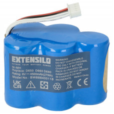 Bateria do Ecovacs Deebot D66 / D68 / D73, 4500 mAh