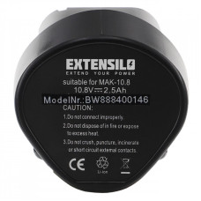 Akumulator do Makita BL1013, 10,8 V, 2,5 Ah