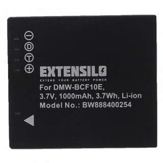Bateria DMW-BCF10E / CGA-S106 do Panasonic Lumix DMC-FP8 / DMC-FS1 / DMC-FT1, 1000 mAh