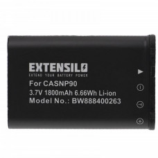 Bateria NP-90 do Casio Exilim EX-H10 / EX-H15 / EX-H20G / EX-FH100, 1800 mAh