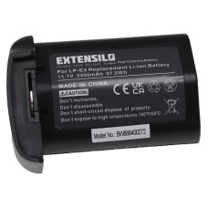 Bateria LP-E4 do Canona EOS 1D C / EOS 1Ds Mark III / EOS 1D Mark IV, 3350 mAh Bateria LP-E4 do Canona EOS 1D C / EOS 1Ds Mark III / EOS 1D Mark IV, 3350 mAh