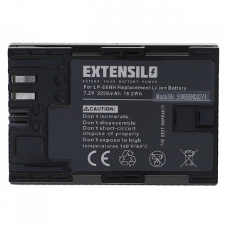 Bateria LP-E6NH do Canona EOS R6 / EOS R5 / EOS 5D, 2250 mAh