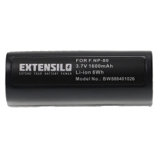 Bateria NP-80 do Fuji Finepix 1300 / 1400 / 4800 / 6800, 1600 mAh