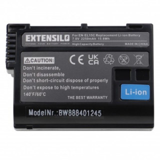 Akumulator EN-EL15 do Nikona D600 / D800 / D800E / D7000 / D7100 / D8000, 2250 mAh