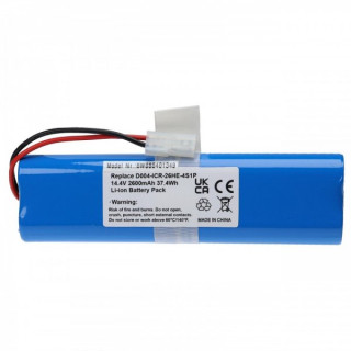 Bateria do Rowenta X-plorer 75 / X-plorer 95 / 360 S6 / 360 S8, D004-ICR-26HE-4S1P, 2600 mAh