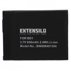 Bateria NP-BD1 do Sony Cybershot DSC-T2 / DSC-T900 / DSC-TX1, 650 mAh
