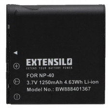 Bateria NP-40 do Casio Exilim Zoom EX-Z30 / EX-Z1000 / EX-Z1200, 1250 mAh