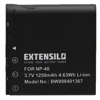 Bateria NP-40 do Casio Exilim Zoom EX-Z30 / EX-Z1000 / EX-Z1200, 1250 mAh