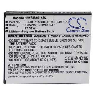 Bateria do Samsunga Galaxy Xcover Pro / SM-G715, 3200 mAh